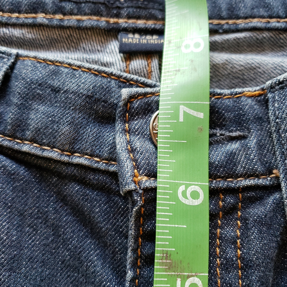 Banana Republic 25/0P Jeans Medium Wash Straight - Picture 7 of 8